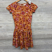 NEW Drop Waist Dress Stripes Flowers 7