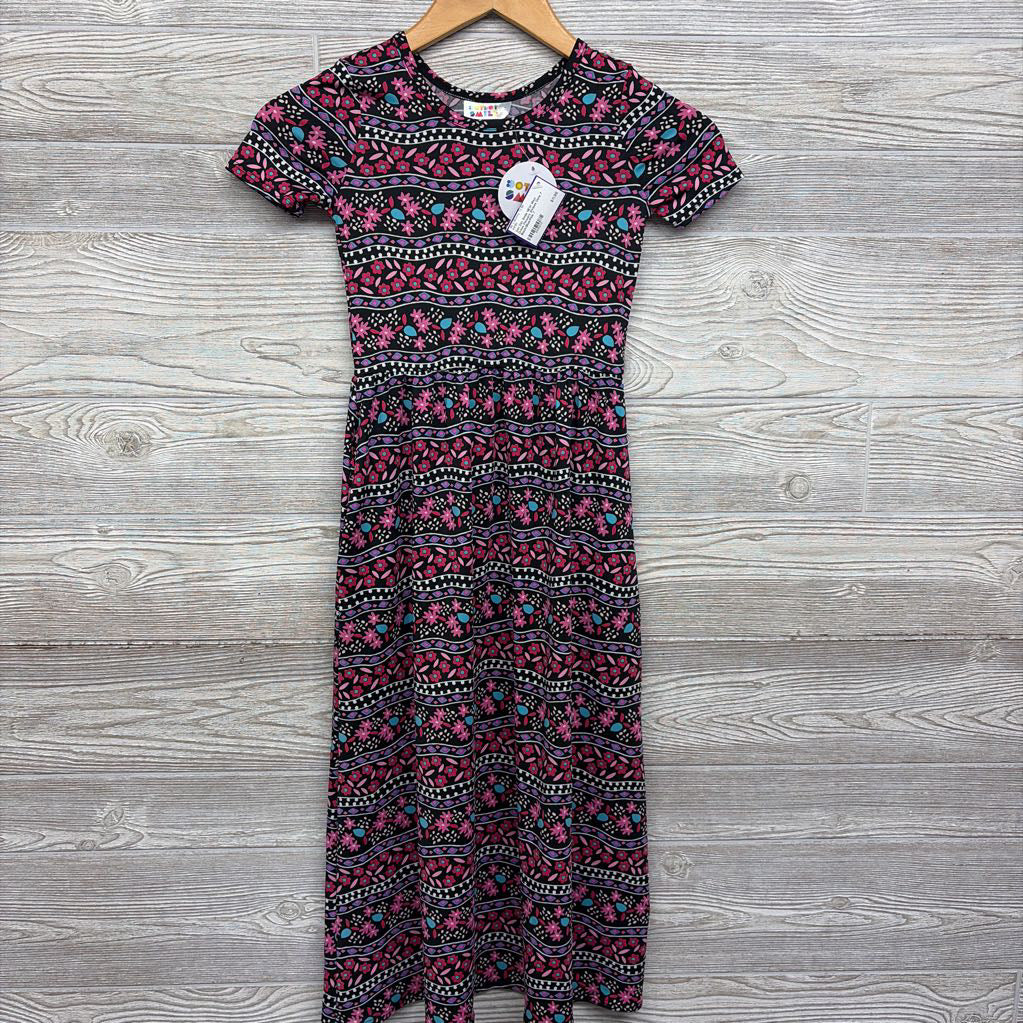 NEW Maxi Dress Flowers Stripes Dots 7