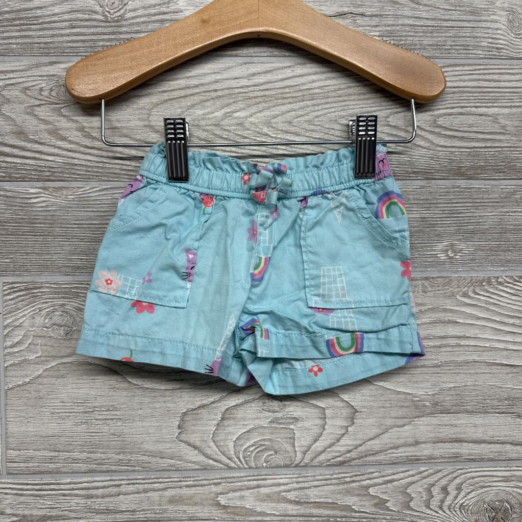 Shorts Cat Rainbow Ice Cream Cones 3-6M