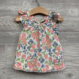Flutter Sleeve Tunic & Shorts Stripes Flowers 18M