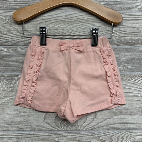 Ribbed Eyelet Tank Top & Shorts Ruffle Trim 18M