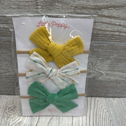 NEW 3 Pk Of Heaband Bows