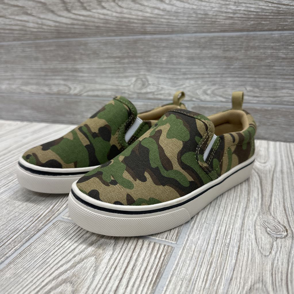 Slip On Camo Shoes 10c