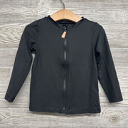 LS Zip Up Rash Guard 3T