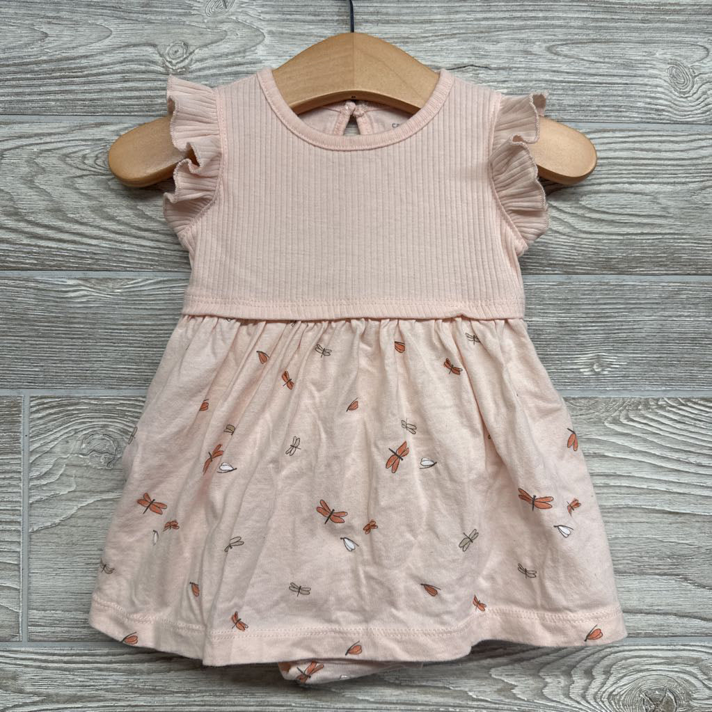 Ribbed Sunsuit Dragonflies 6M