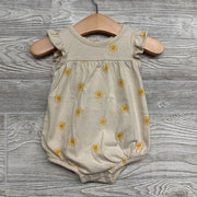 Flutter Sleeve Romper Suns 3-6M