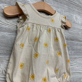 Flutter Sleeve Romper Suns 3-6M