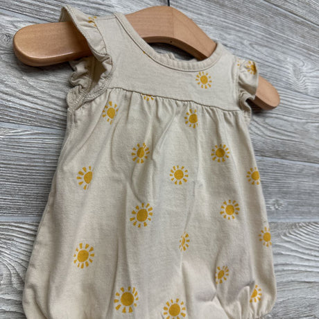 Flutter Sleeve Romper Suns 3-6M