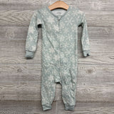 Footless Sleeper Snowflakes 2T
