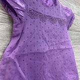 NEW Cap Sleeve Collared Shirt Textured Dots 18-24M *