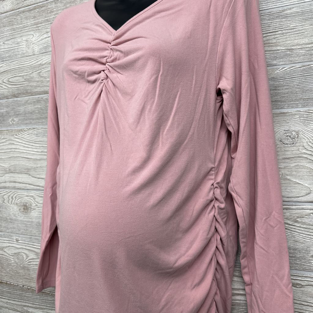 Ruched LS Shirt XL