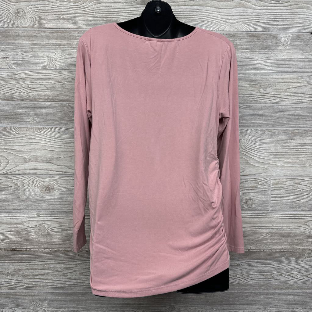 Ruched LS Shirt XL