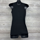 Henley Ribbed Nursing Tank Top Medium