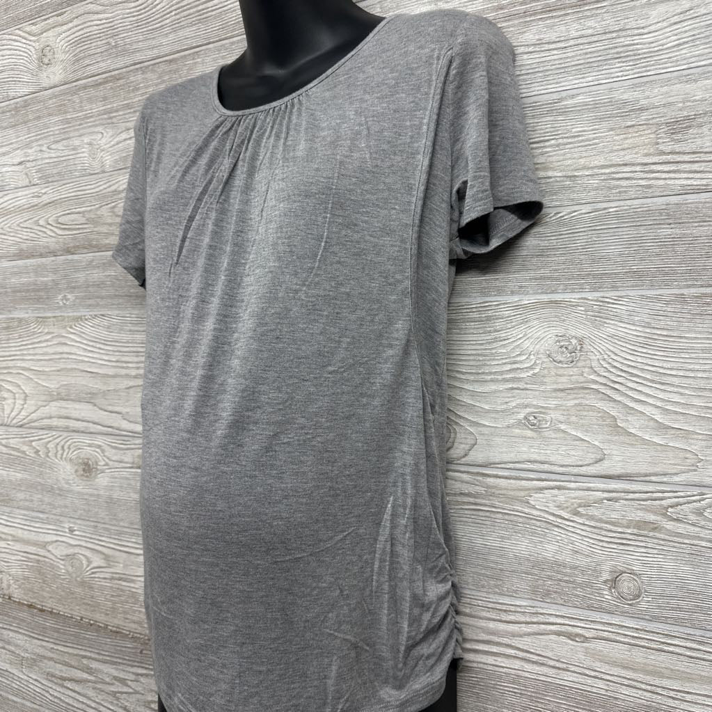 Split Side Nursing Shirt Medium