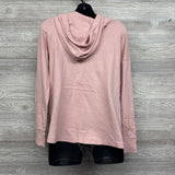 Hooded Shirt Eyelet Leaves Medium