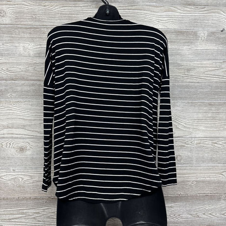 Bamboo LS Nursing Shirt Stripes Small