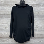 LS Ruched Cowl Neck Shirt Medium