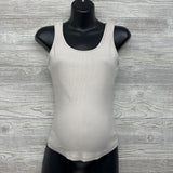 Shoulder Snap Vest Nursing Tank Top Small
