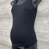 Shoulder Snap Vest Nursing Tank Top Small