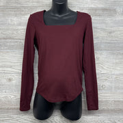 Square Neck LS Shirt Medium