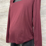 Square Neck LS Shirt Medium