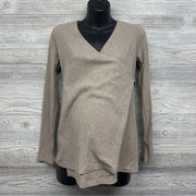 Before & After Nursing Ribbed Wrapover Shirt Small
