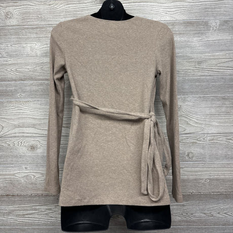 Before & After Nursing Ribbed Wrapover Shirt Small
