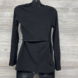 Before & After Nursing Ribbed Wrapover Shirt Small