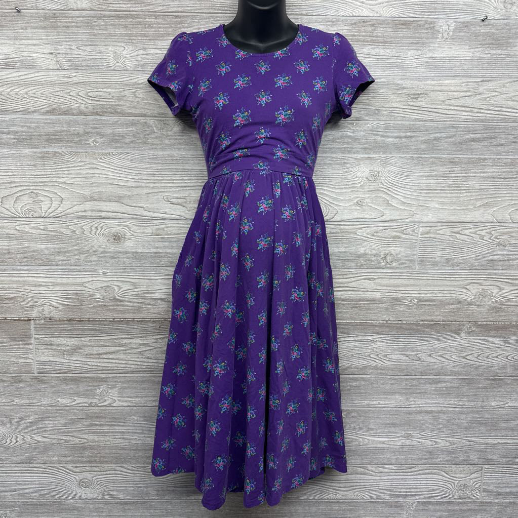 Nursing Dress Flowers XS