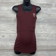 Ribbed Nursing Tank Logo XS