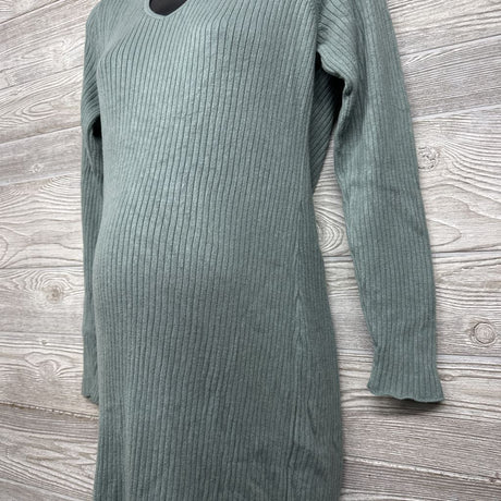Ribbed Sweater Dress Large