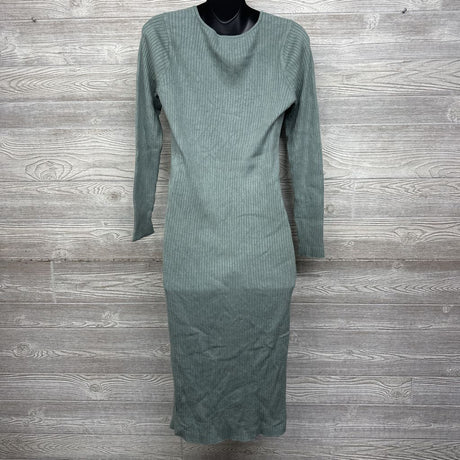 Ribbed Sweater Dress Large