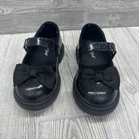 Glitter Mary Jane Shoes Bow 8c