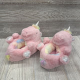 Plush Unicorn Slippers 6y