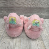 Plush Unicorn Slippers 6y