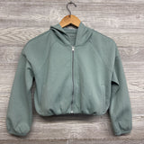 Crop Airy Hooded Jacket 9-10