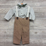 NEW Button Shirt, Tie & Suspender Pants 9M