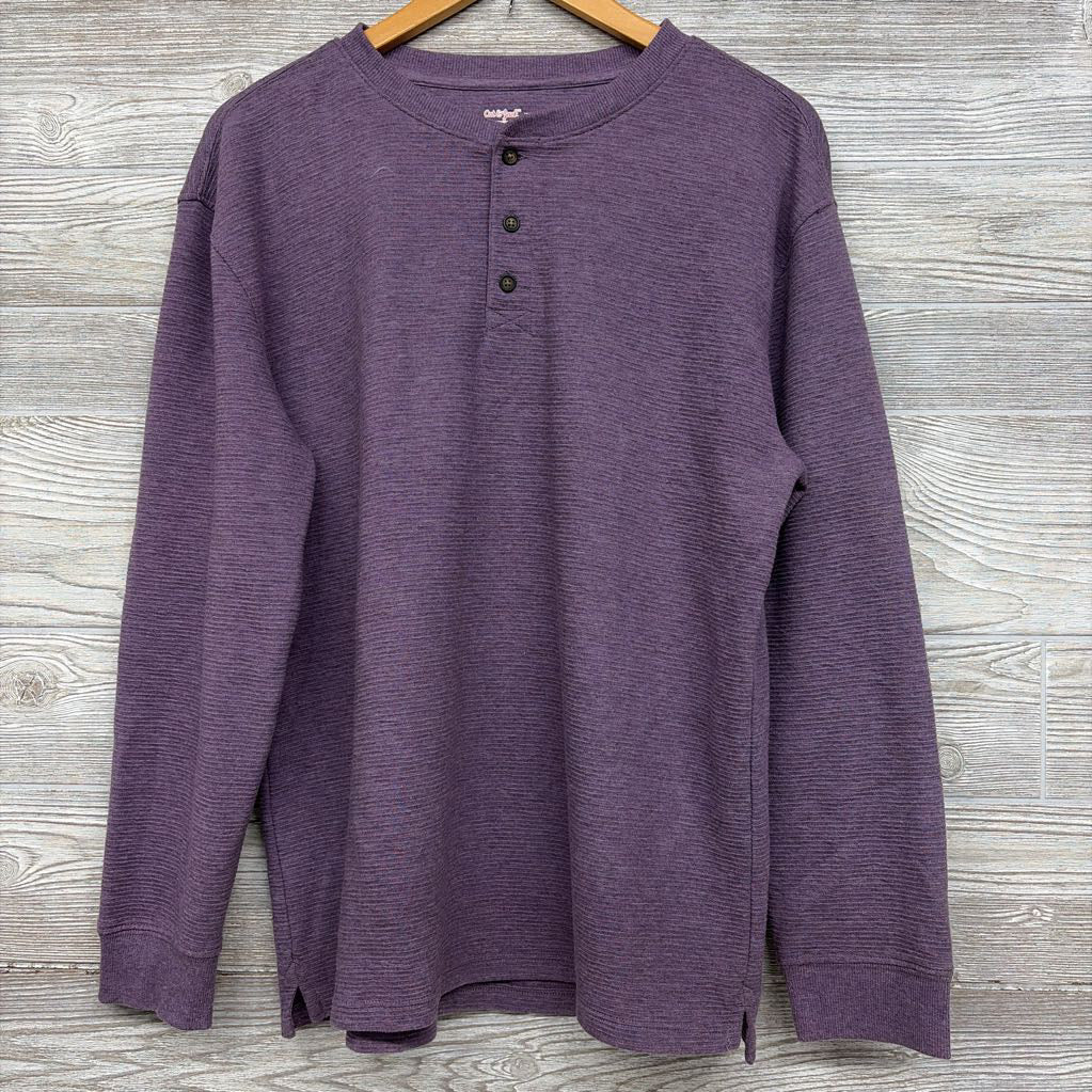 Ribbed Henley LS Shirt 16
