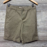 School Uniform Flat Front Shorts 12Husky