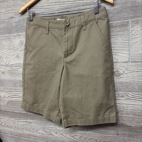 School Uniform Flat Front Shorts 12Husky