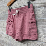 Linen Cargo Shorts 6-6x