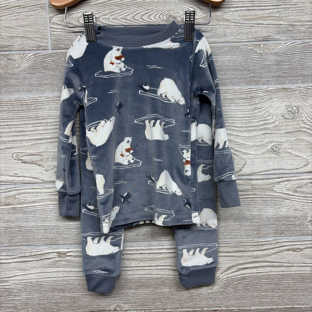 2 Pc Plush Pj Polar Bears 18M
