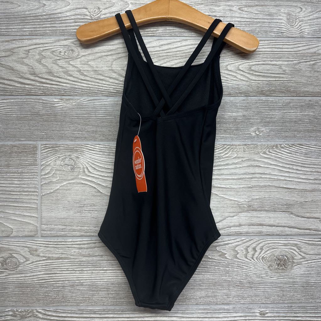 NEW Swimsuit Solid 4-5