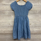 Smocked Chambray Dress 10