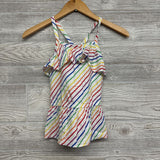 Peplum Tank Top Stripes 8
