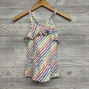 Peplum Tank Top Stripes 8