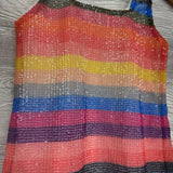 Sequins Stripes Sleeveless Dress 10