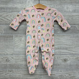 Snap Up Sleeper Rainbows 6M