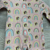 Snap Up Sleeper Rainbows 6M