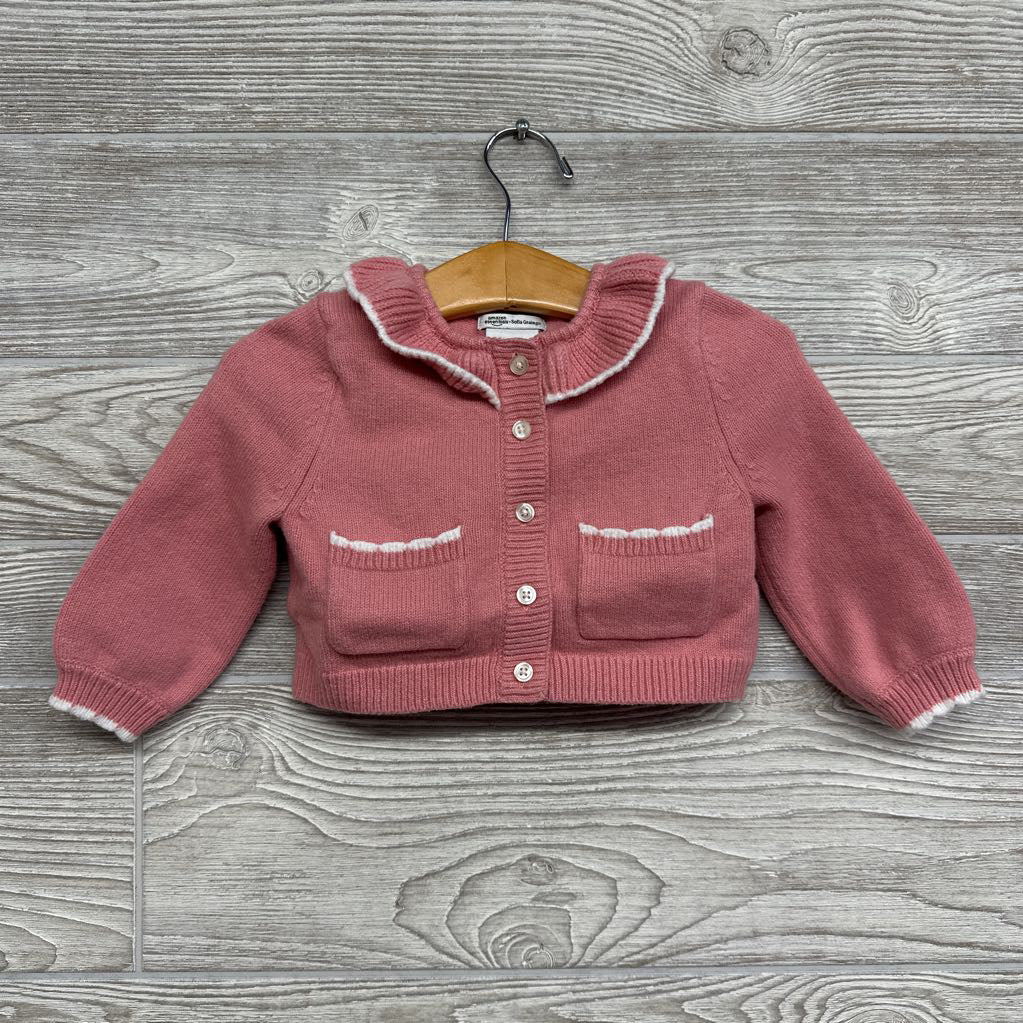 Cardigan Sweater Front Pockets 12M
